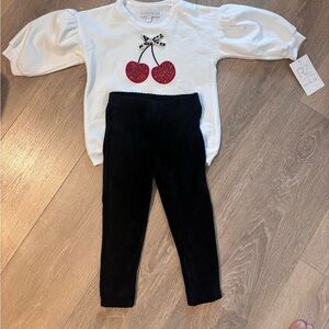 Rachel Zoe girls Toddler Set